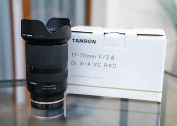 Obiektyw Tamron 17–70mm f/2.8 – stan wzorowy Sony E-Gwarancja