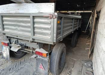Przyczepa rolnicza wywrotka z dokumentami
