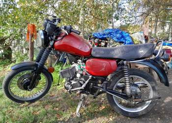 MZ ETZ 125 z dozownikiem z Francji