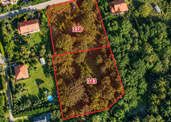 Działka 3380 m² w otoczeniu zieleni | Kamionek