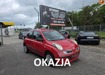 Nissan Micra 1.2 Benzyna 65 KM, Klimatyzacja, Isofix, Dwa Klucze, Wejście …