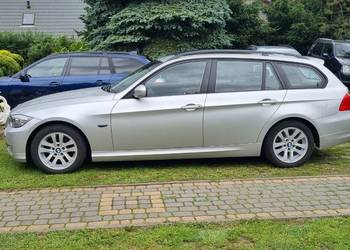 Komplet ładnych kół zimowych na alufelgach BMW E 91  590 zł