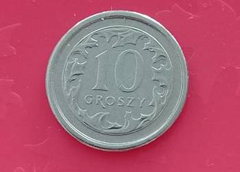 Moneta 10 gr z 2002 poszukiwana najmniejszy nakład