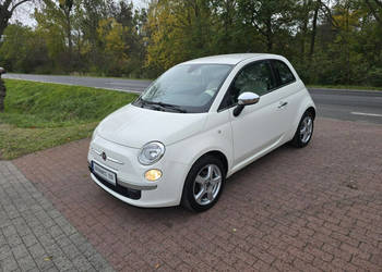 Fiat 500 Fiat 500 1,2 benzyna 2014rok w ładnym białym kolorze 131 tyś km !…