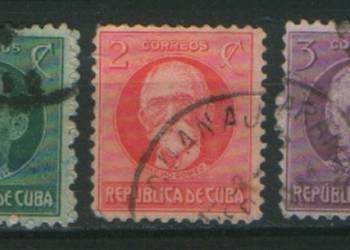 Zn. Kuba Mi 48 - 50 kas 1930