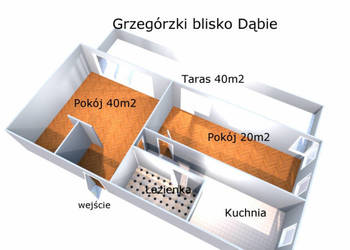 Lokal 80m2+Taras 40m2+Parking ul. Grzegórzecka