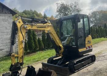 Minikoparka koparka Yanmar Sv26 2018r 3 Lyzki
