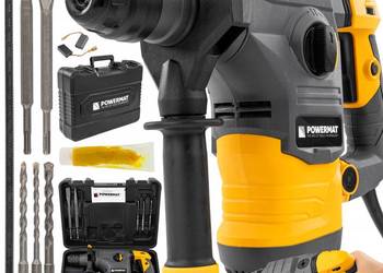 Młot udarowy młotowiertarka udar sds+ 2600w 5,5j walizka 3x wiertło