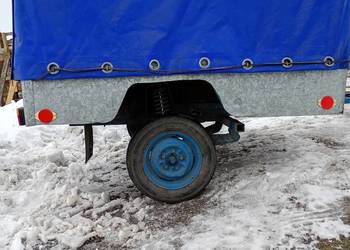 Przyczepka samochodowa sam