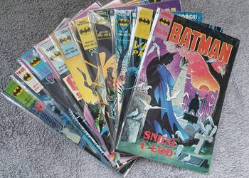 Batman - zestaw 11 komiksów TM Semic, rocznik 1991