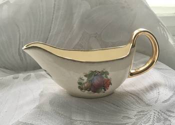 Sosjerka kremowo złota vintage sygnowana Anglia Sosjerka kremowo złota vintage sygnowana Anglia
