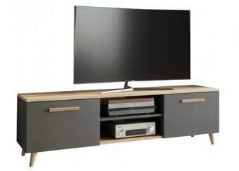 Szafka RTV Bergen 120 cm Nowość Styl Skandynawski