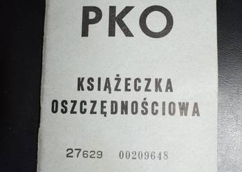 PKO - książeczka oszczędnościowa - 1987 r. Oddział w Bytomiu
