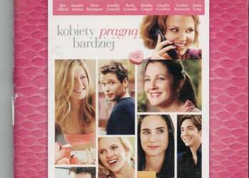 KOBIETY PRAGNĄ BARDZIEJ DVD + KSIĄŻKA Aniston Johansson Cooper Affleck NOWY
