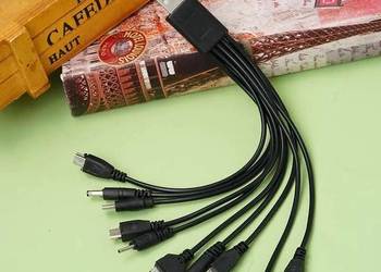 Wielofunkcyjny kabel USB 10 w 1 do Nokia LG Samsung Sony Ipod Motorola