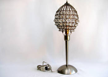 ~* Lampka nocna inox * kryształki II *~