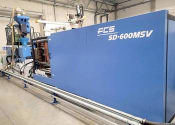 Wtryskarka do tworzyw sztucznych FCS SD-600MSV