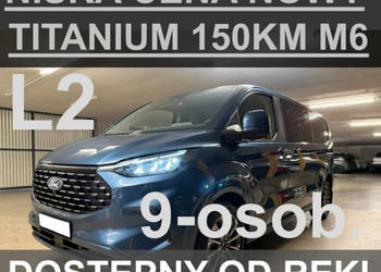 Ford Tourneo Custom 150KM M6 9-osobowy Nowy ! Super Niska Cena Titanium Od…