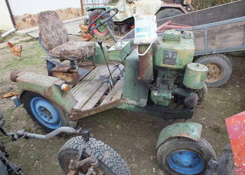 Traktor Papaj Sam S-15 KM Traktorek + Kurier ŚLĄSK