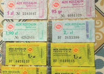 ( 1142. ) Bilety Komunikacji Koszalin