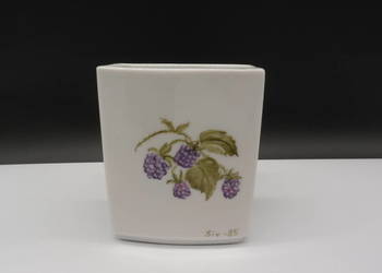 Wazonik / Pojemnik Porcelanowy – Motyw Jeżyn