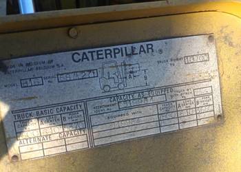 Wózek widłaowy CATERPILLAR 7,5t - na części