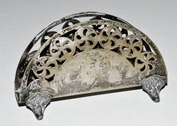 Serwetnik posrebrzany z lat 70-tych PRLu