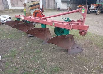 Pług 4 skibowy duży z krojem