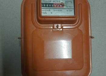 Gazomierz PRL licznik gazu PRL nieużywany ozdoba prl