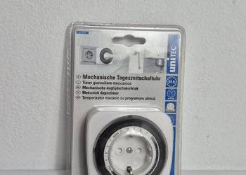 Programator czasowy mechaniczny UNITEC (Timer dobowy) – Nowy