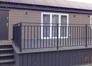 Balustrada balkonowa metalowa stalowa barierka Beta20