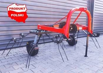 PROMOCJA | Nowy Przetrząsacz Karuzelowy Pająk Do Przewracania Siana i Zielo