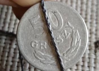 Sprzedam 50 groszy 1949 rok mała skrętka