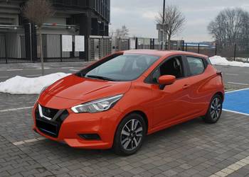 Nissan Micra 1.0 Benzyna Klima Kamera Navi Niski Przebieg