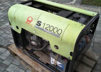 Agregat prądotwórczy PRAMAC S12000 THEPI – 400V, 9,47 kW – nowy akumulator,