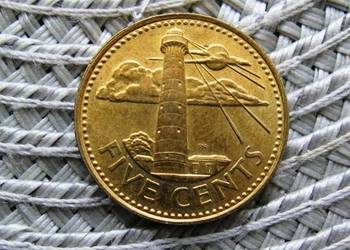 Barbados 5 Cent 1996r