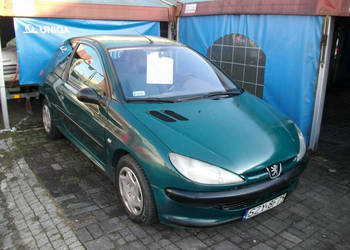 Peugeot 206 90 KM/1997 cm3/ diesel/ bardzo dobry tan techniczny