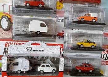 Hachette Fiat 126p Maluch,126P Niewiadów, Ursus C-330, Polonez Milicja,Nowe
