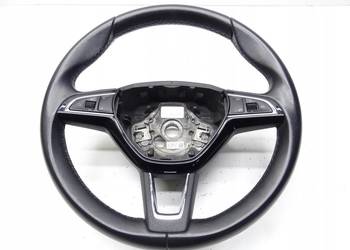KIEROWNICA SKÓRA MULTI MULTIFUNKCJA SKODA OCTAVIA III 3V0419091L