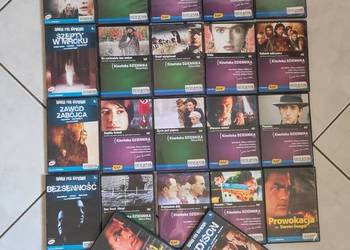kinoteka dziennika filmy oskarowe dvd płyta kolekcja  22 sztuki
