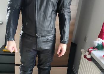 Strój Motocyklowy  Hein Gericke Męski Skórzany 54 52 dwuczęściowy wstawki