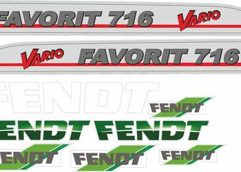 Naklejki Fenft Favorit 716 vario i inne modele super mocne zamienniki