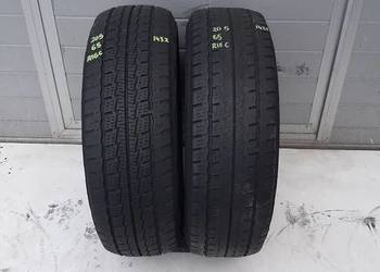 143Z. Opona zimowa (2szt.) 205/65 R16C 107/105T Bieżnik ok. 6.2 mm, ok. 4…