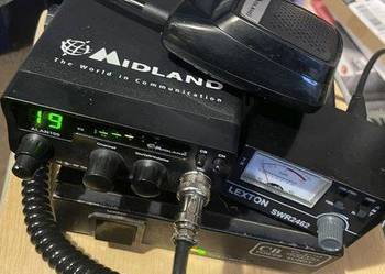 Cb radio Alan 109 ﻿Midland swr zasilacz 6a