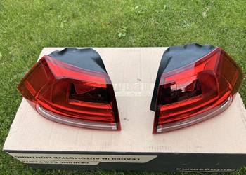 volkswagen golf 7gti tylne lampy