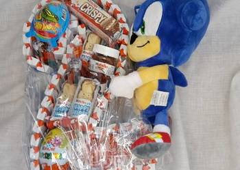 Lizak że słodyczami