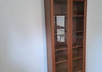 IKEA BILLY/OXBERG Regał z nadstawką brązowy orzech 80x30x237cm