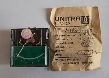 Wskaźnik wychyłowy weigand Unitra DIORA _nowy !!!