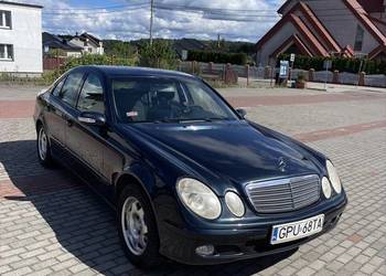 Mercedes E class 2002 2.1 diesel 150km manual przeb. 247tyś kilometrów