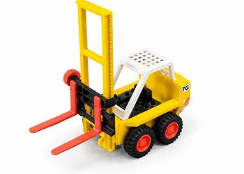 Retro PLAYMOBIL 3506 Wózek Widłowy Gabelstapler Vintage 1980 r. Geobra